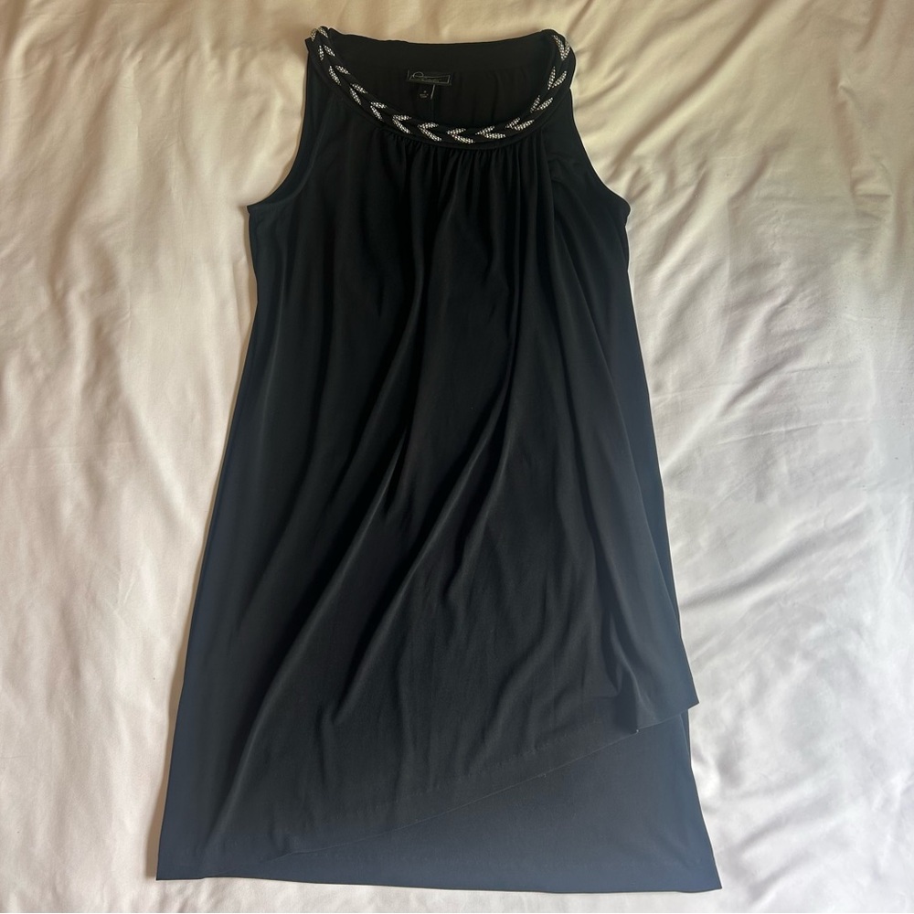 Dressbarn Black Sleeveless Dress - Size 8